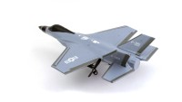 Радиоуправляемый самолет F35 Fighter 2.4G, цвет серый