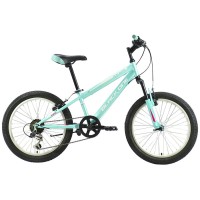 Детский хардтейл велосипед Black One Ice Girl 20 салатовый/белый/розовый HQ-0003951 2020-2021