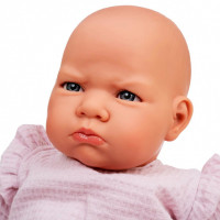 Кукла Анна в розовом, озвученная (детский лепет), 52 см