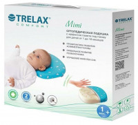П27 Подушка Trelax MIMI с эффектом памяти под голову для детей от 1 до 18 месяцев 