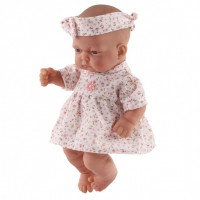 Кукла-младенец Вера в розовой люльке, 26 см