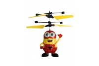 Летающая игрушка-вертолет со светящимися глазами