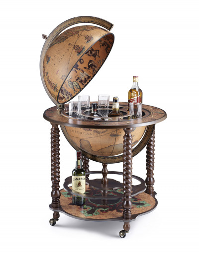 Глобус-бар напольный "Бахус",  D=50 см