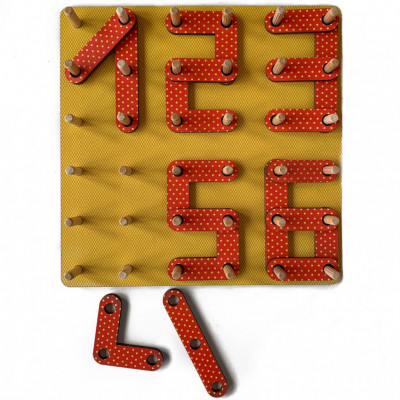 Обучающая игрушка геоборд Цифры
