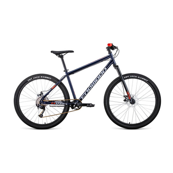 Хардтейл велосипед 27,5" Forward Sporting 27,5 X D темно-синий/красный 2022 г