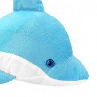 Мягкая игрушка Дельфин голубой, 35 см