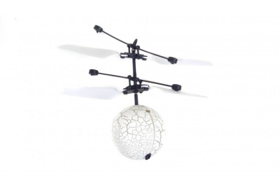 Светящийся летающий шар (с пультом) CS Toys HZ888-белый