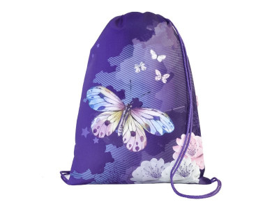 Мешок-рюкзак для обуви Belmil "MY BUTTERFLY" с вентиляционной сетко...