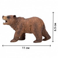 Набор фигурок животных серии "Мир диких животных": Семьи ягуаров и семья медведей, 8 предметов