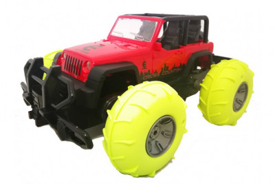 Радиоуправляемый джип-амфибия с пневмо колесами