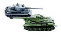 Радиоуправляемый танковый бой ZEGAN (2 танка, 2.4G, 1:28)