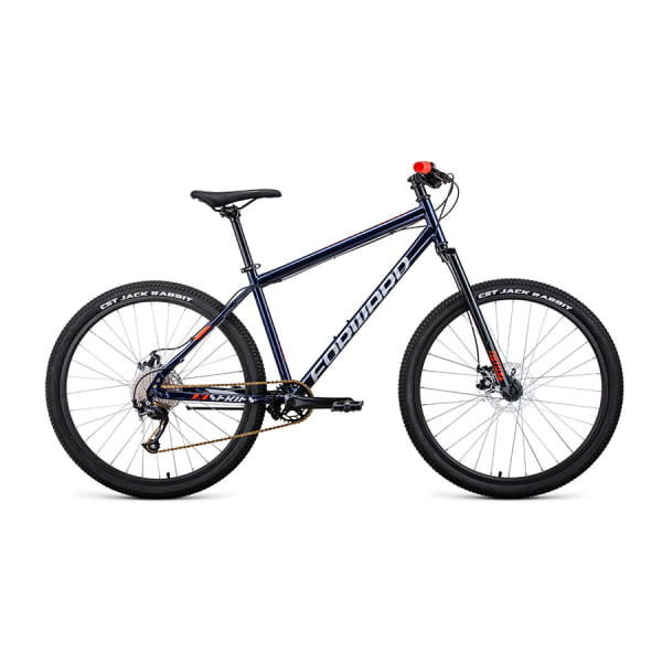 Хардтейл велосипед 27,5" Forward Sporting 27,5 X disc темно-синий/красный 20-21 г