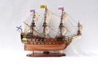 Коллекционная модель парусника Полтава, высота 63 см, Россия