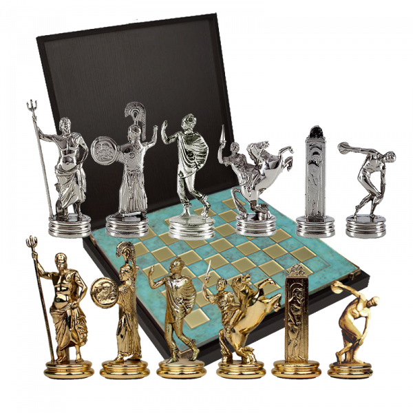 Шахматный набор "Олимпийские Игры", размер 36x36x3 см, высота фигурок 6.5 см