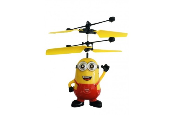 Летающий игрушка-вертолёт со светящимися глазами CS Toys