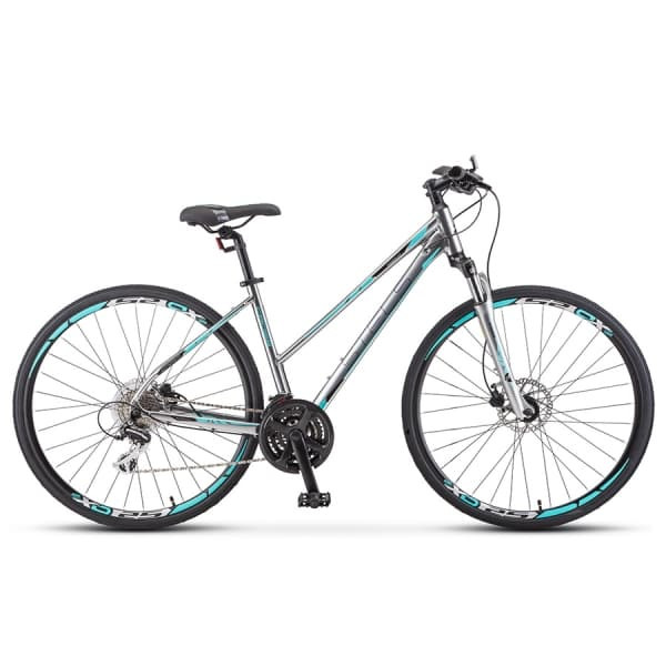 Велосипед Stels Cross-150 D Lady 28' V010 Хром (LU092745)