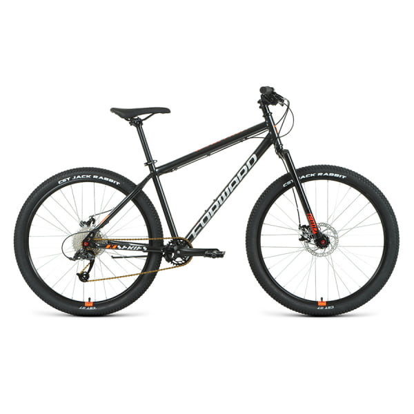 Хардтейл велосипед 27,5" Forward Sporting 27,5 X disc черный/оранжевый 20-21 г