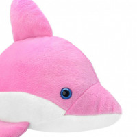 Мягкая игрушка Дельфин розовый, 35 см