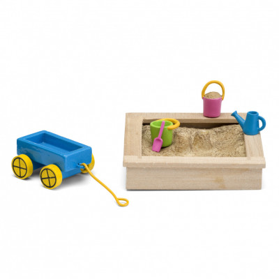 Игровой набор для домика Смоланд Песочница с игрушками