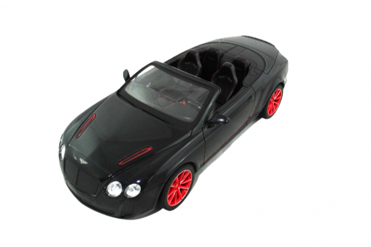 Радиоуправляемая машинка Model Bentley GT Supersport масштаб 1:14 27Mhz Meizhi 2049-BLACK