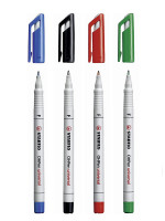 Набор маркерных ручек Stabilo Ohpen Universal 0,7 мм, цвет чернил: синий, черный, красный, зеленый, растворимые чернила