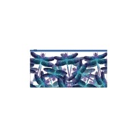 Zip-пакет пластиковый ErichKrause® Neon Dragonflies, Travel (в пакете по 12 шт.)