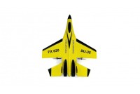 Радиоуправляемый самолет SU-35 CTF 2.4G, цвет желтый