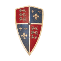Щит рыцарский Черного принца ( Эдварда, принца Уэльского, 1330 – 1376)