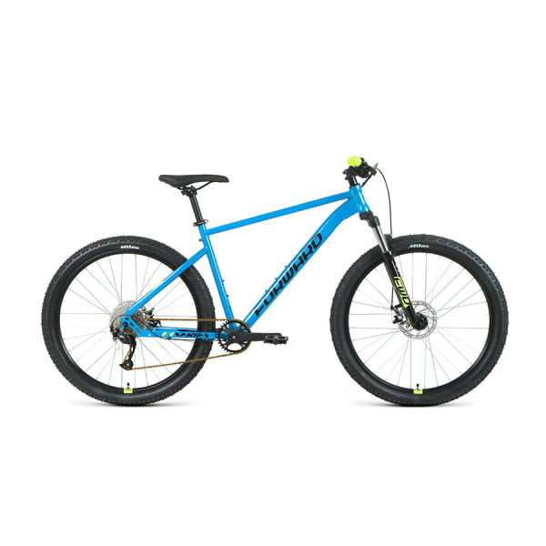 Хардтейл велосипед 27,5" Forward Sporting 27,5 XX D синий/желтый 2022 г