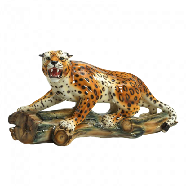 Статуэтка ростовая Леопард крадущийся