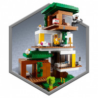 Детский конструктор Lego Minecraft "Современный домик на дереве"