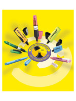 Набор текстовыделителей Stabilo Flash 4 шт в упаковке: желтый, синий, зеленый, розовый 1-3,5 мм блистер