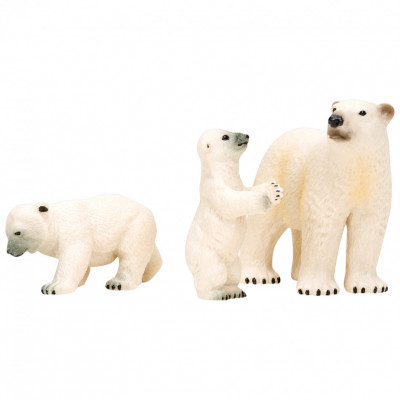 Набор фигурок животных серии "Мир морских животных": Белая медведиц...