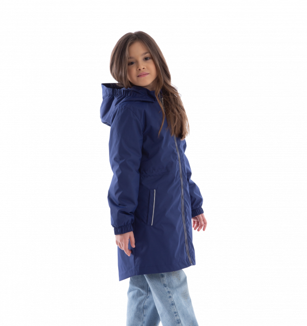 Куртка детская демисезонная для девочки, цвет синий,  Björka