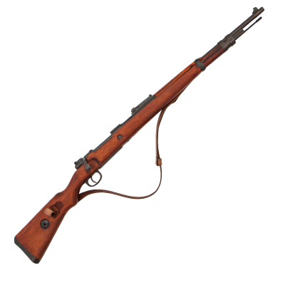 Карабин Маузера K-98.  Германия, I и II  Мировые войны, с ремнем