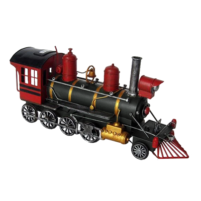 Модель паровоза Джон Голт, черный, длина 34 см, Китай