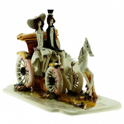 Статуэтка Романтическая прогулка, высота 19 см