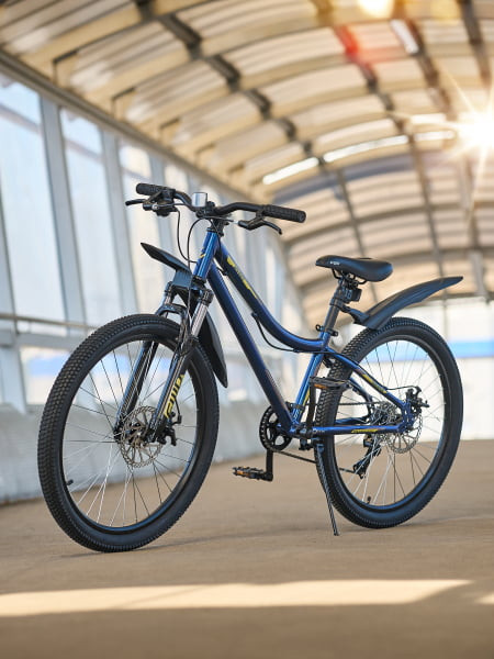 Горный велосипед 24" Endorphin Advance D 12" темно-синий/золотой RBK22AT24042