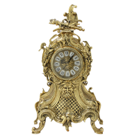 Часы "Карранка" каминные бронзовые "золото"