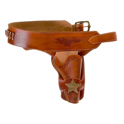 Патронташ ковбойский, кожа, длина 130 см, Испания