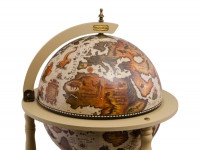 Глобус-бар напольный со сферой диаметром 42 см, вес 9,1 кг