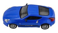 Радиоуправляемая микро машинка масштаб 1:43 лицензионная Nissan голубой
