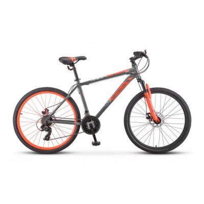 Велосипед гибрид Stels Navigator 500 MD F020 серый/красный 26" (LU096003)