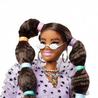 Кукла Barbie Экстра с переплетенными резинками хвостиками