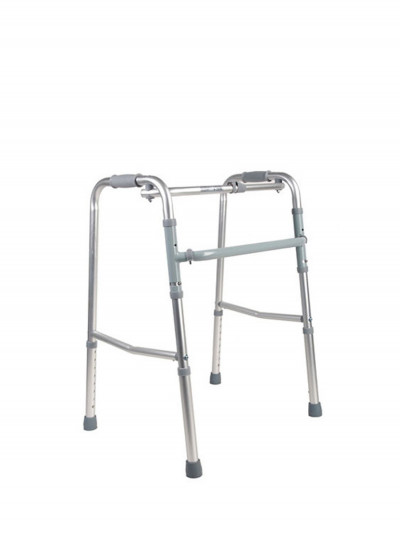 Ходунки складные однокнопочные c регулируемой высотой, высота: 75,5 - 93,5 см...