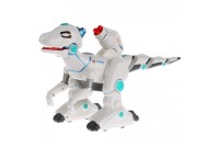 Игрушка робот динозавр Raptor на пульте управления, световой и звуковой эффект, стреляет ракетами