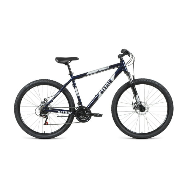 Горный велосипед 27,5" Altair AL 27,5 D 21 ск темно-синий/серебро 20-21 г