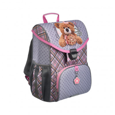 Ученический ранец ErichKrause® ErgoLine® 15L Teddy Bear