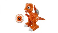 Игрушка робот динозавр на пульте управления Intelligent Dinosaur, свет и звук, стреляет
