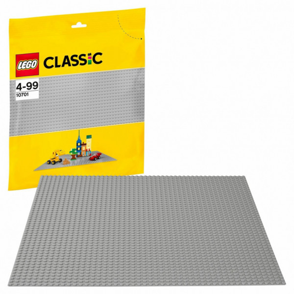 Детский конструктор Lego Classic"Строительная пластина серого цвета"